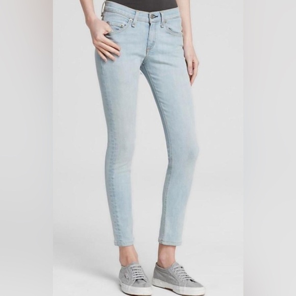 rag & bone light wash capri women’s size 28​ - Picture 1 of 8
